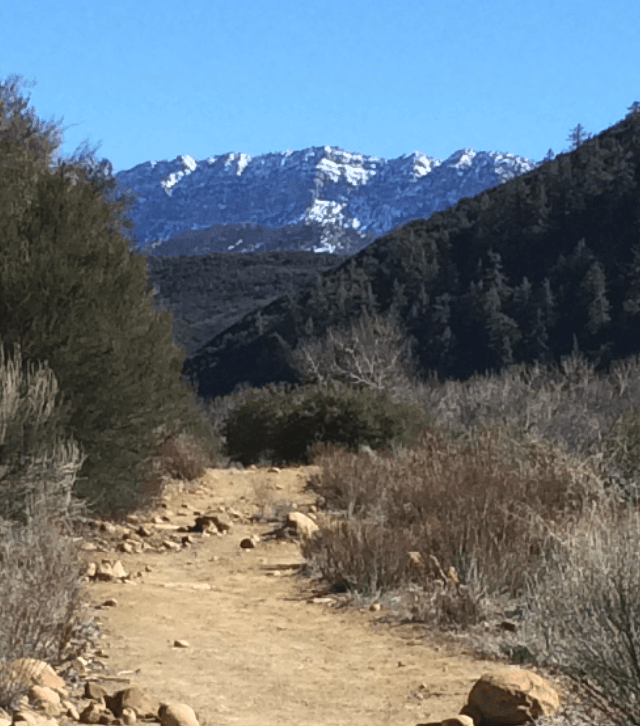 Rose Valley with snow