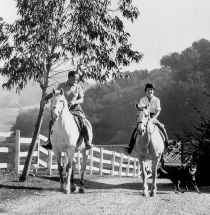 Malibu Creek state Reagans_Riding_early_50_s_-_trim_op_800x777